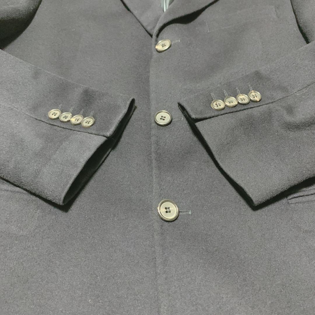 【美品】ヒューゴボス ロロピアーナ テーラードジャケット カシミヤ混 XL