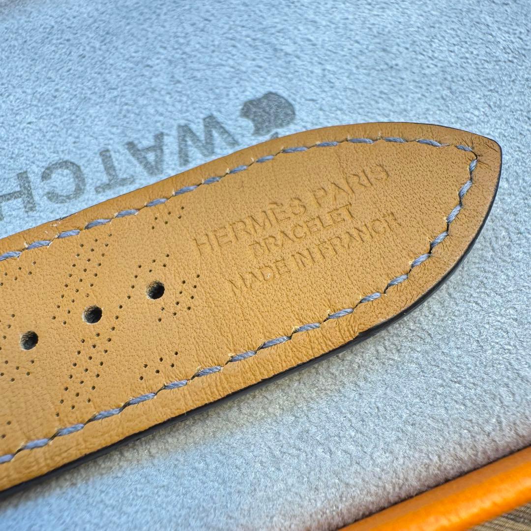 2425 Apple Watch エルメス　ディアゴナル　グレー　HERMES