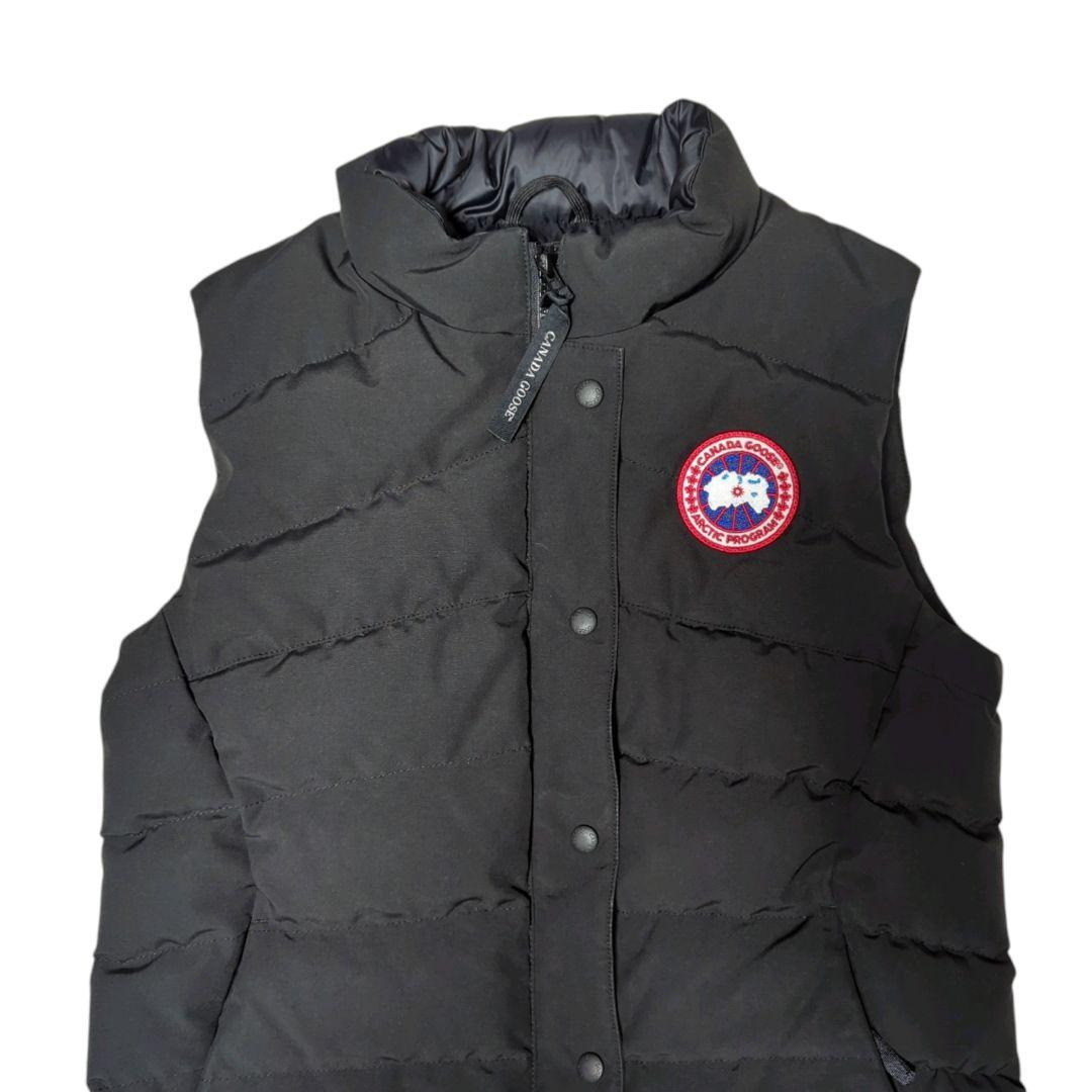 あんなカナダグース ダウンベスト 2836L ブラック Sサイズ レディー