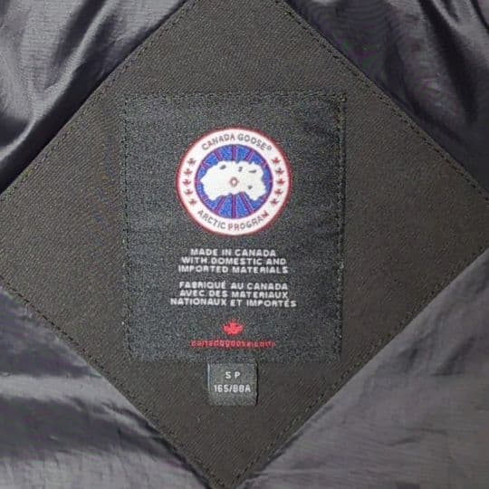 あんなカナダグース ダウンベスト 2836L ブラック Sサイズ レディー