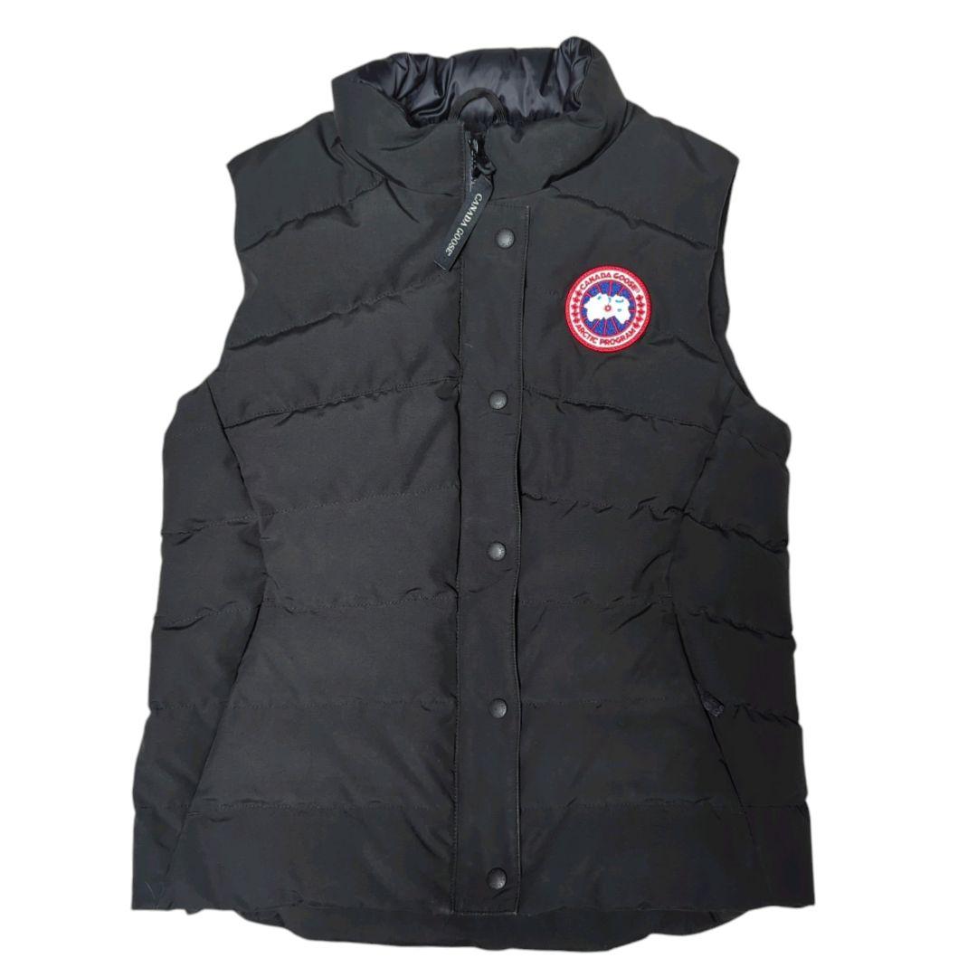 あんなカナダグース ダウンベスト 2836L ブラック Sサイズ レディー
