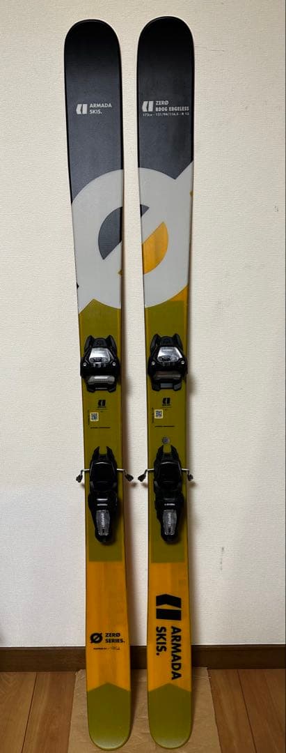 「未使用」ARMADA ZERO BOGG EDGLESS 172cm スキー