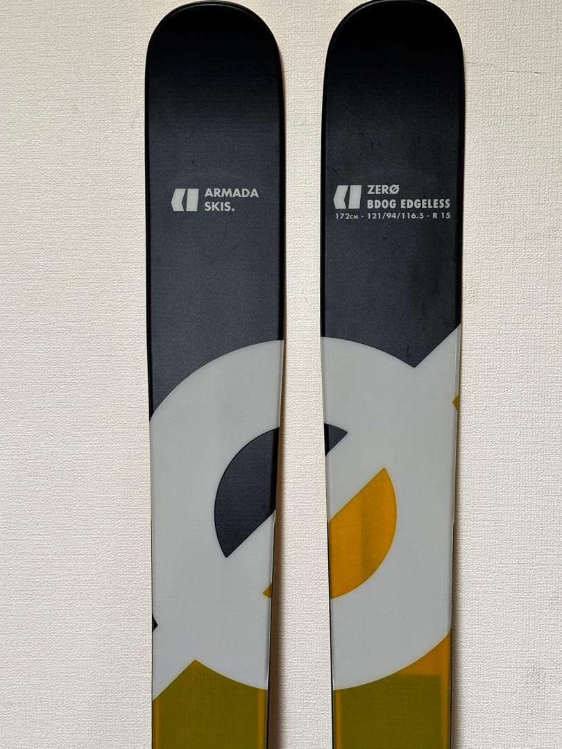「未使用」ARMADA ZERO BOGG EDGLESS 172cm スキー