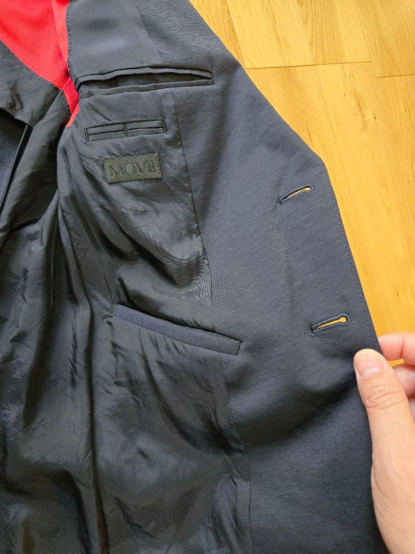 MOVB 上下セットDuplex Cotton Jersey 46 ネイビー