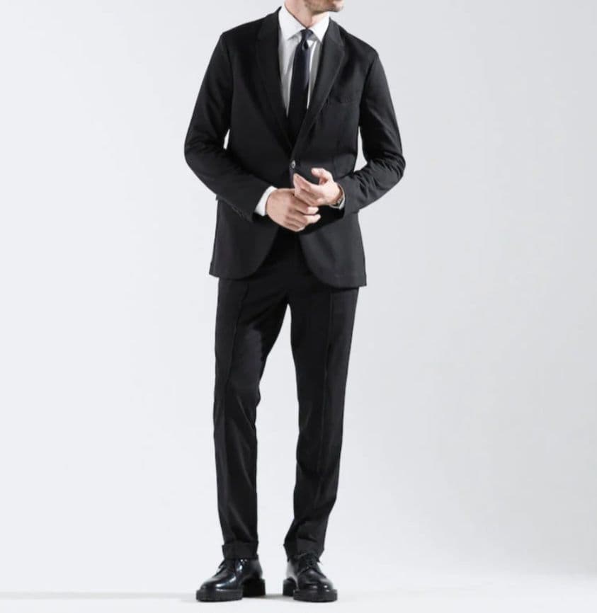 MOVB 上下セットDuplex Cotton Jersey 46 ネイビー