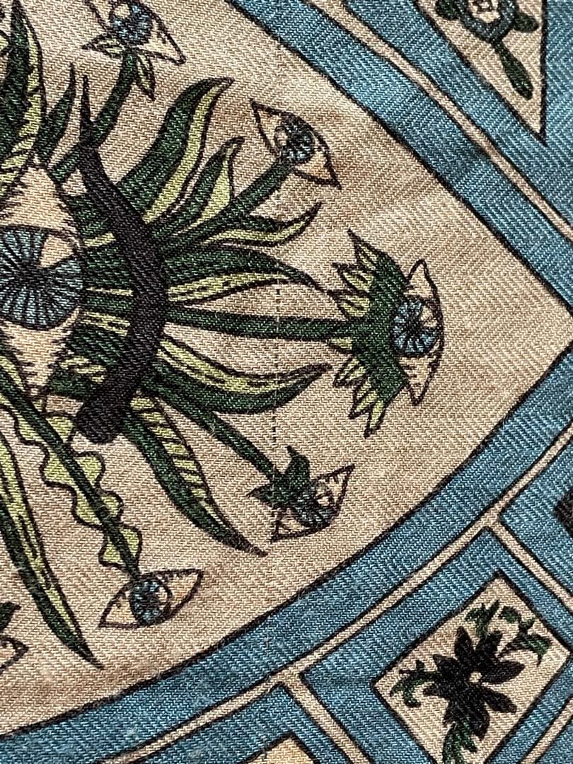 エルメス アマゾンのダンス カシミヤシルク ストール 140cm