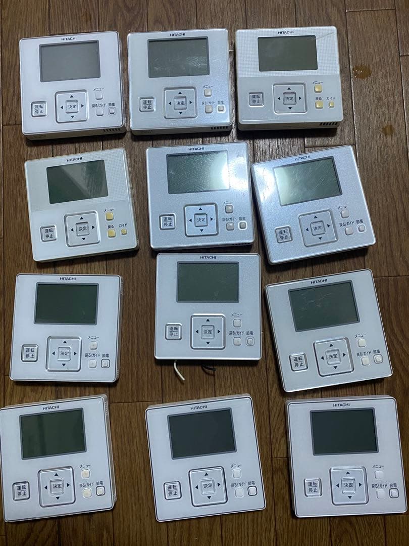 HITACHI エアコン用リモコン 12個セット