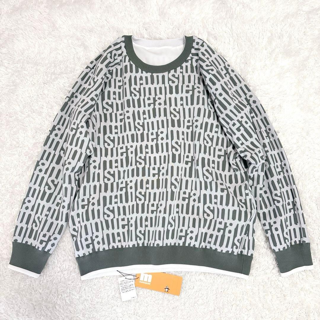 【新品】Munsingwear マンシングウェア 防風 リバーシブル セーター