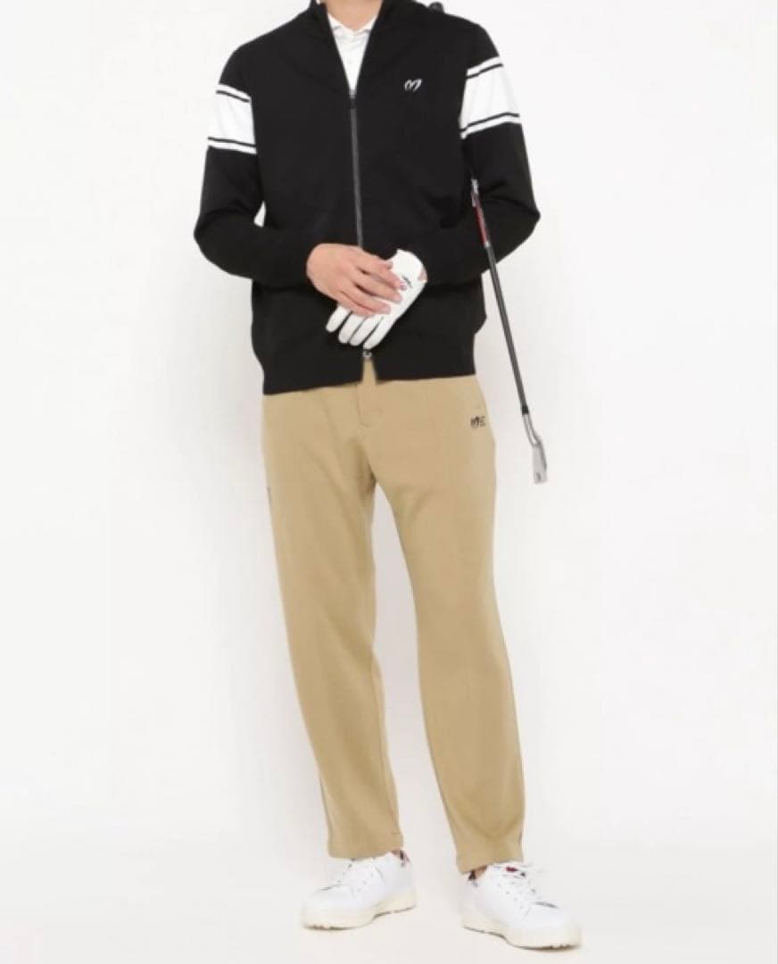 新品 パーリーゲイツ マスターバニー 天竺度詰め ジャケット(4)サイズM/黒