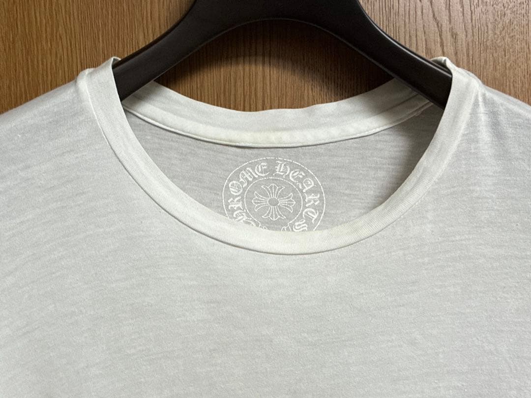 クロムハーツ CHプラス 長袖 Tシャツ ホワイト サイズM 国内正規品