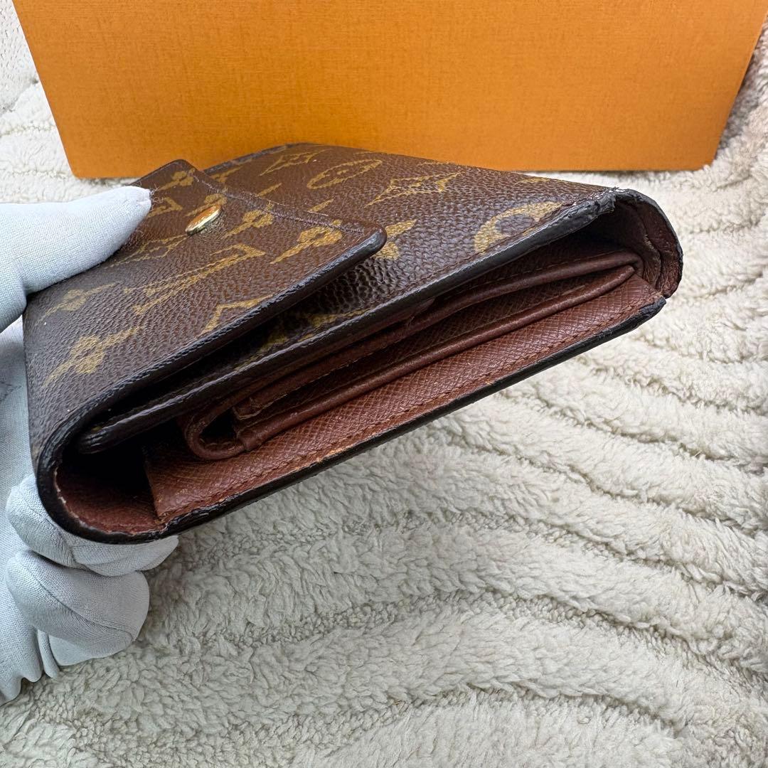 ルイヴィトン ポルトトレゾール エテュイ パピエ モノグラム 折り財布