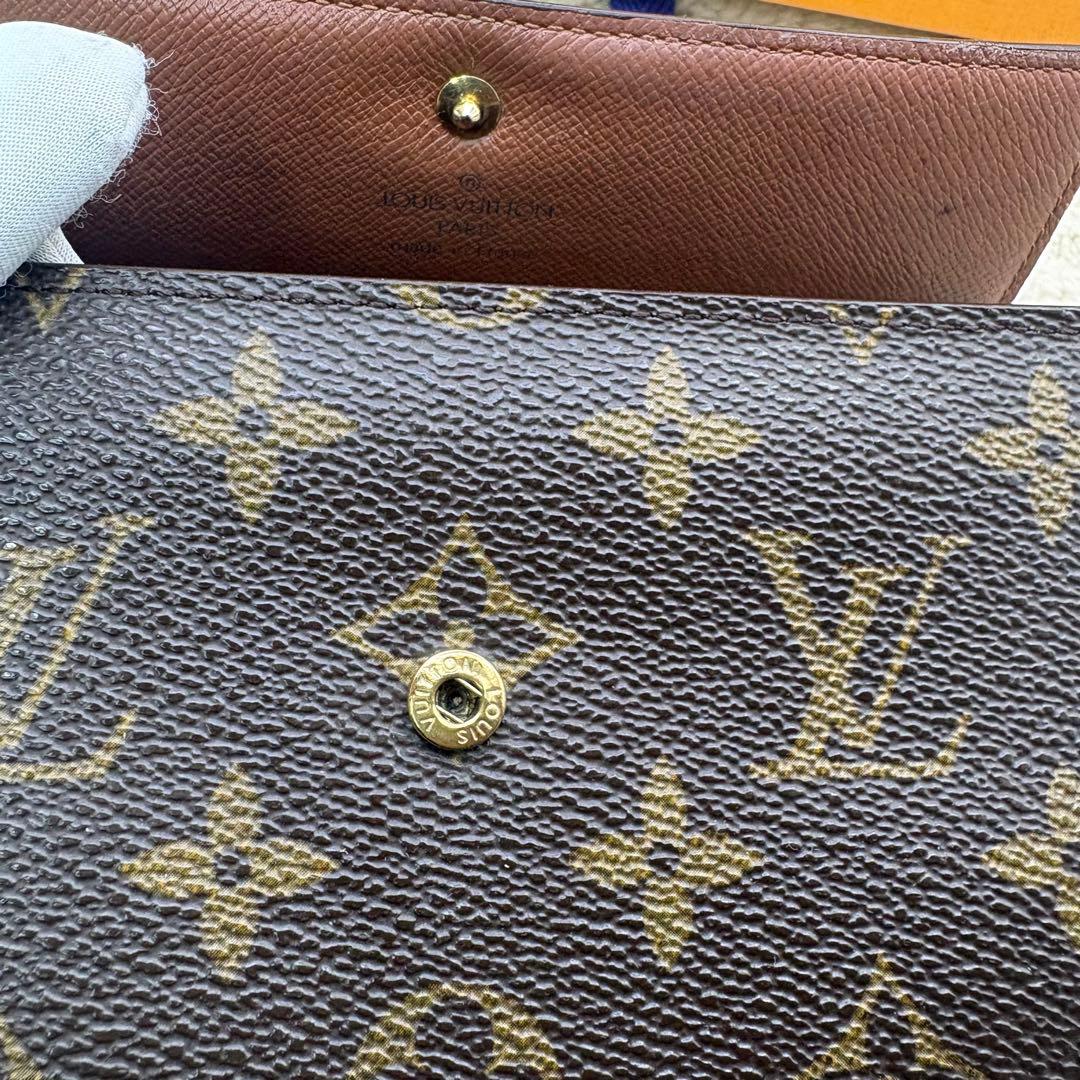 ルイヴィトン ポルトトレゾール エテュイ パピエ モノグラム 折り財布