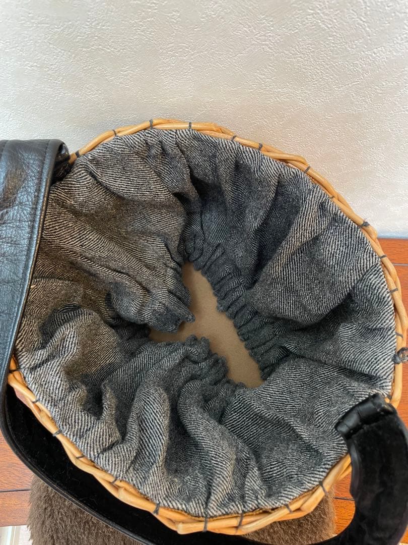 カゴバッグ　ツルバイマリコオイカワ