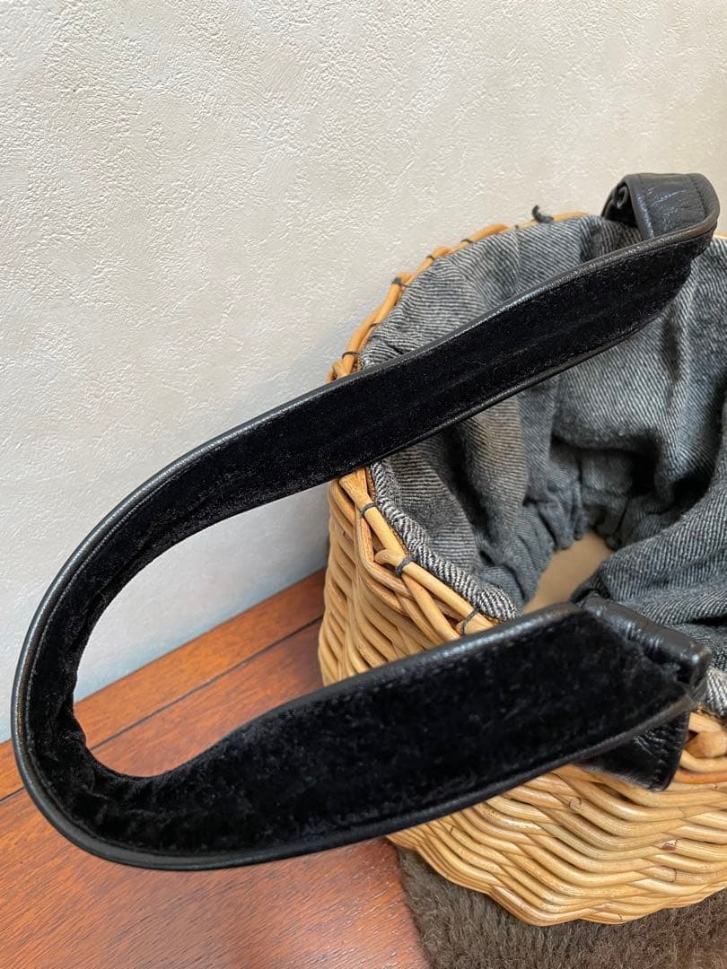 カゴバッグ　ツルバイマリコオイカワ