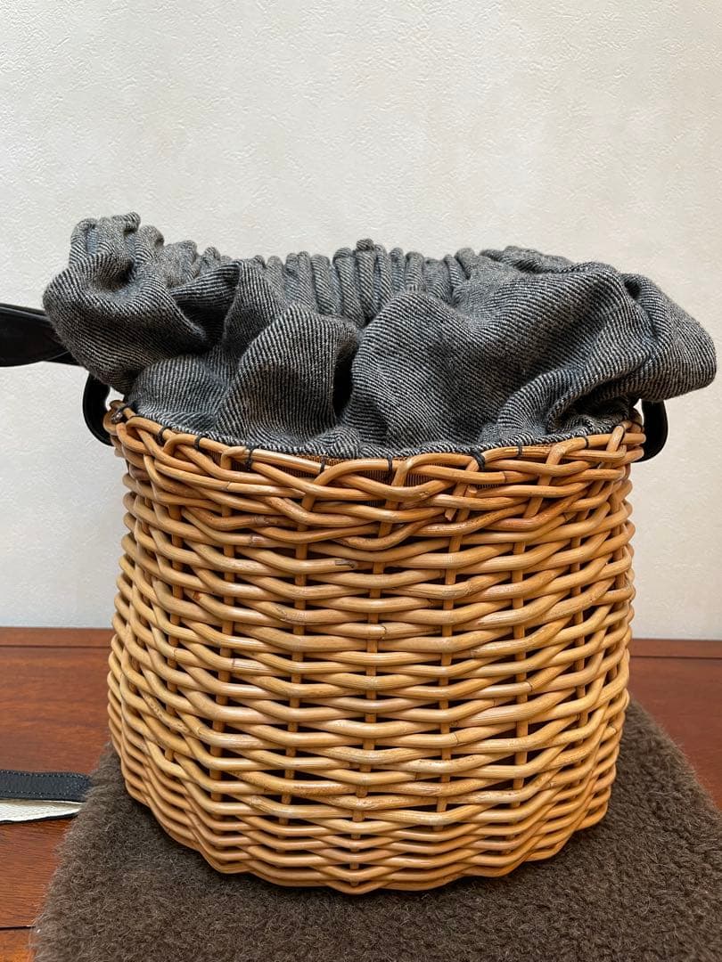 カゴバッグ　ツルバイマリコオイカワ