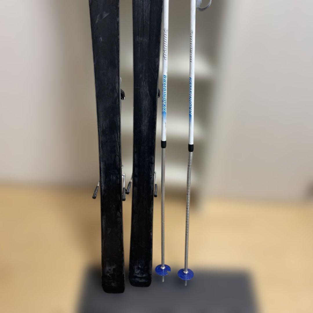 FISCHER ジュニアスキー板　130㌢　伸縮ポールセット