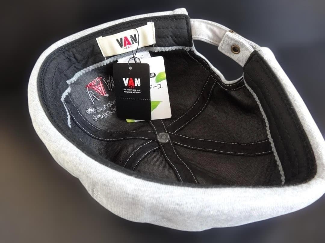 VAN JAC ヴァンヂャケット アーチロゴ刺繍 フィッシャーマンキャップ