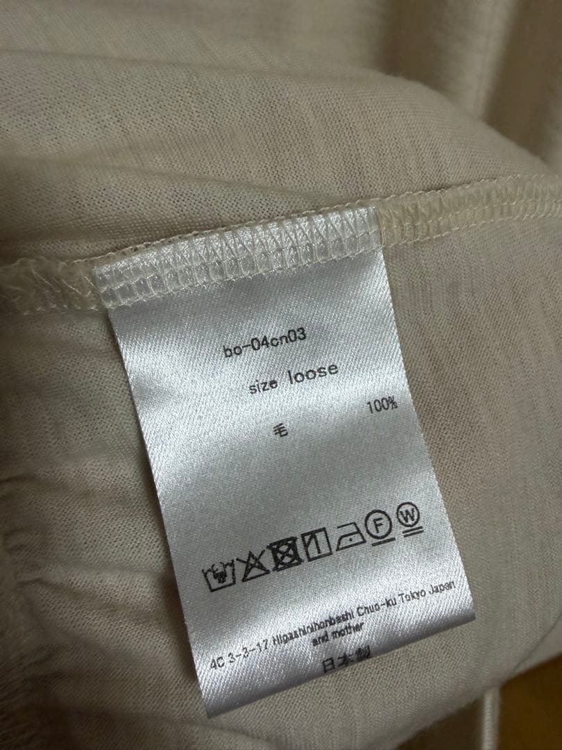 トップス barbell object s bo top Loose ecru