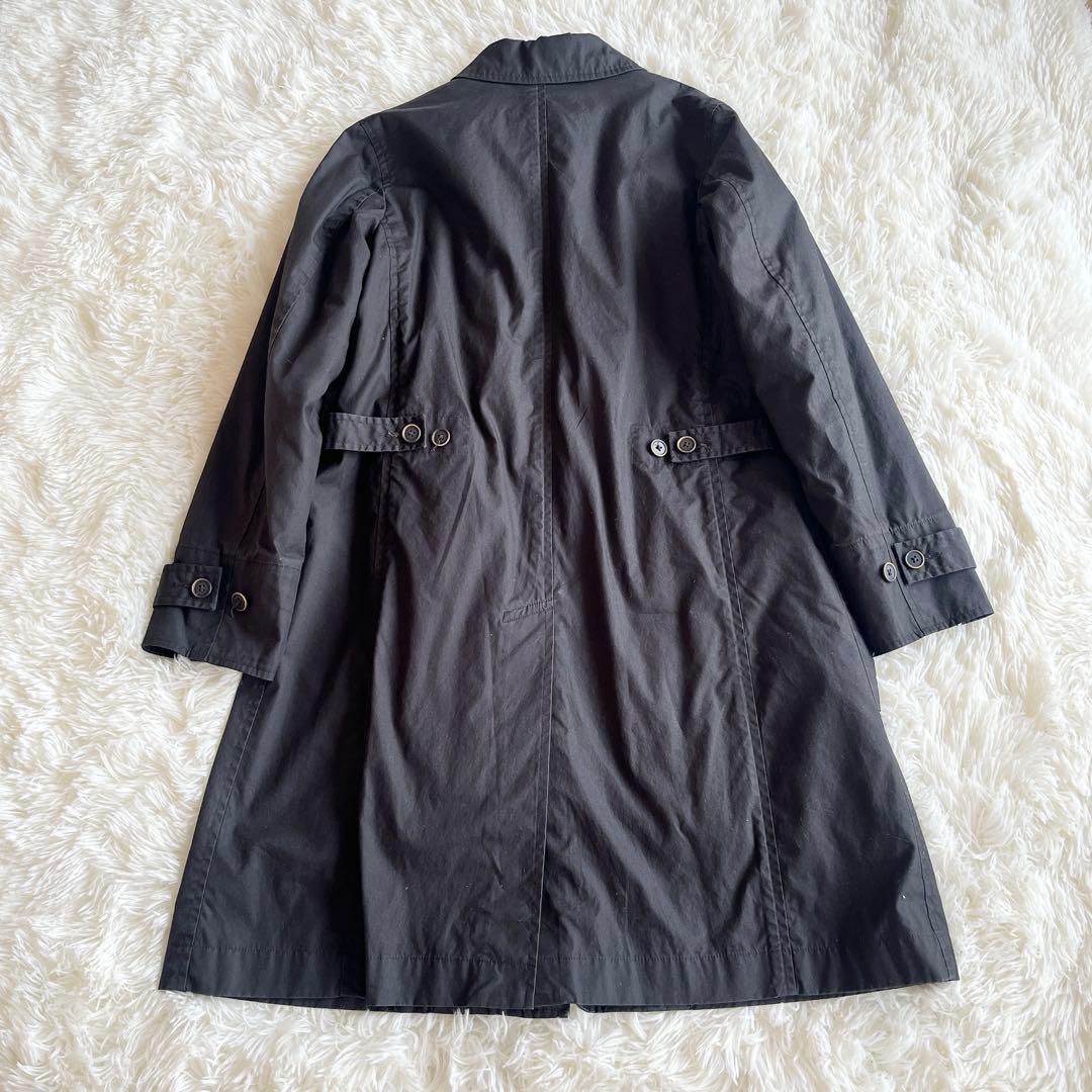 美品　マーガレットハウエル MHL. ダウンライナー付 ステンカラーコート 黒