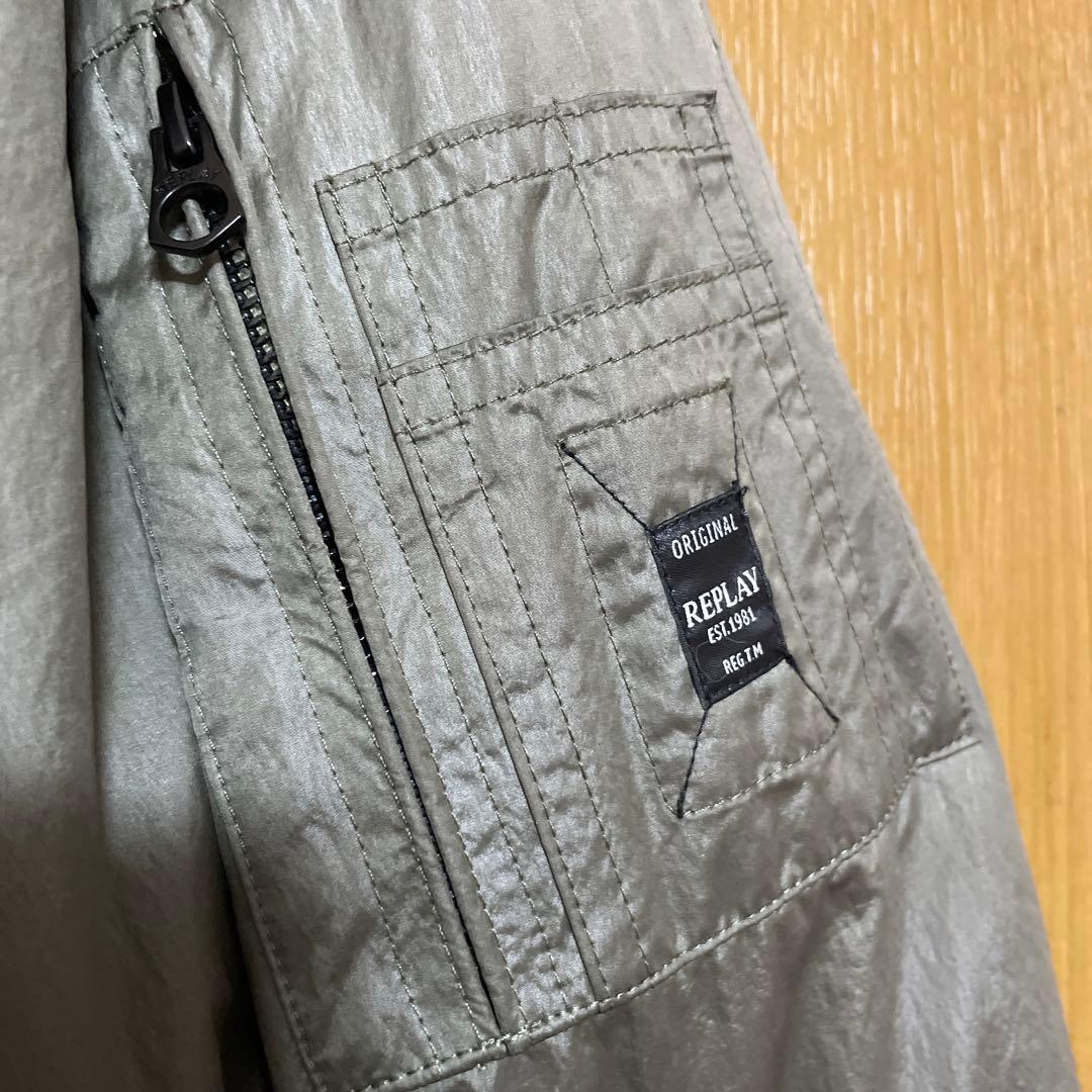 も*ぃ様 REPLAY(リプレイ)MA-1フライトジャケット used品