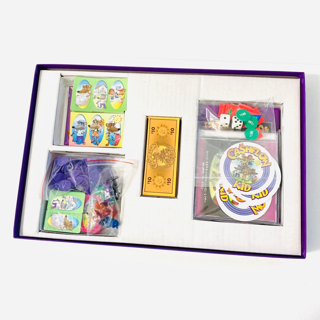 【未使用に近い美品・欠品なし】キャッシュフローフォーキッズ 日本語版