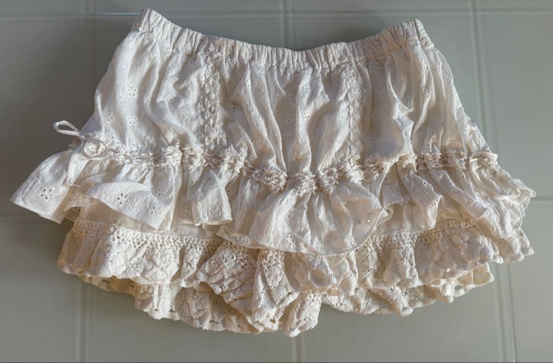 LIZLISA 平成 当時物 フリル スカパン レース 姫カジ