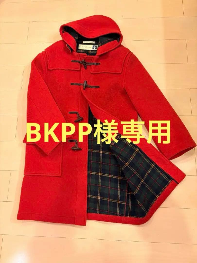 グローバーオール ダッフルコートフード 赤希少 90s Vintage 英国製
