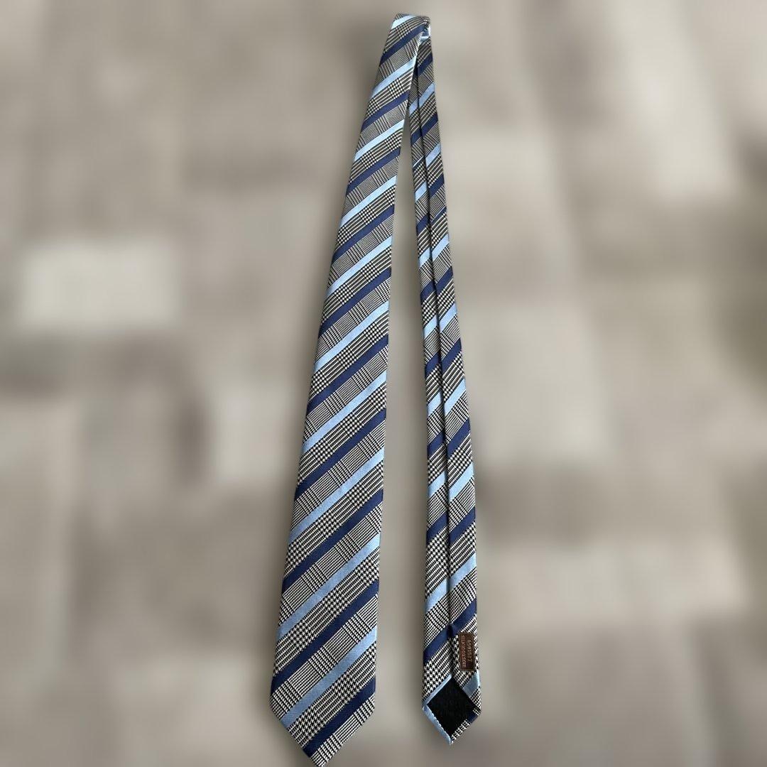 HERMES ストライプネクタイ