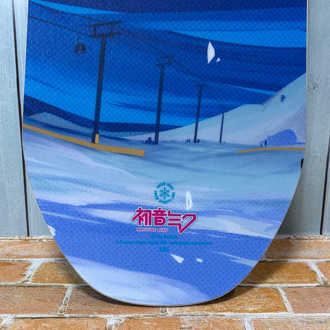 超希少 MIKU 初音ミク 23年モデル スノボー 板
