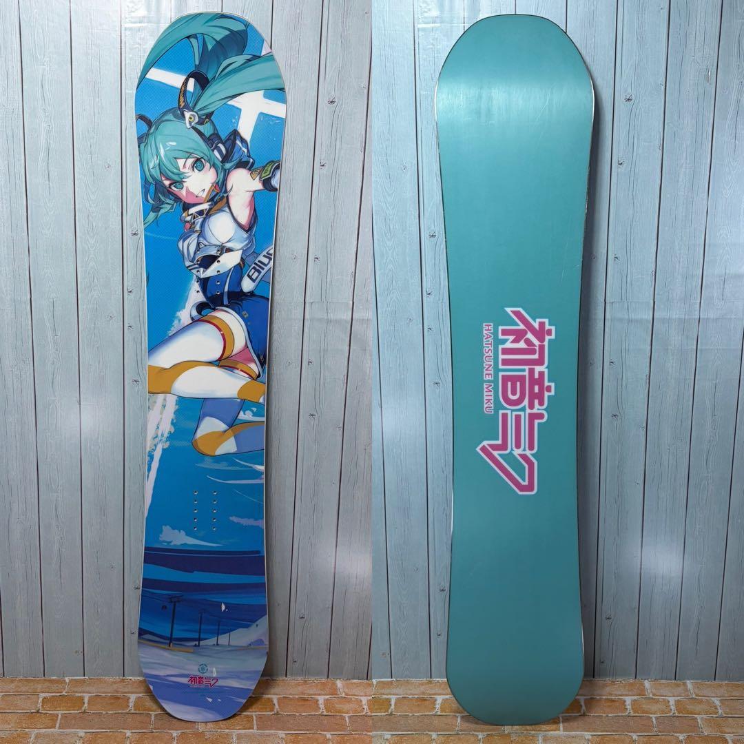 超希少 MIKU 初音ミク 23年モデル スノボー 板