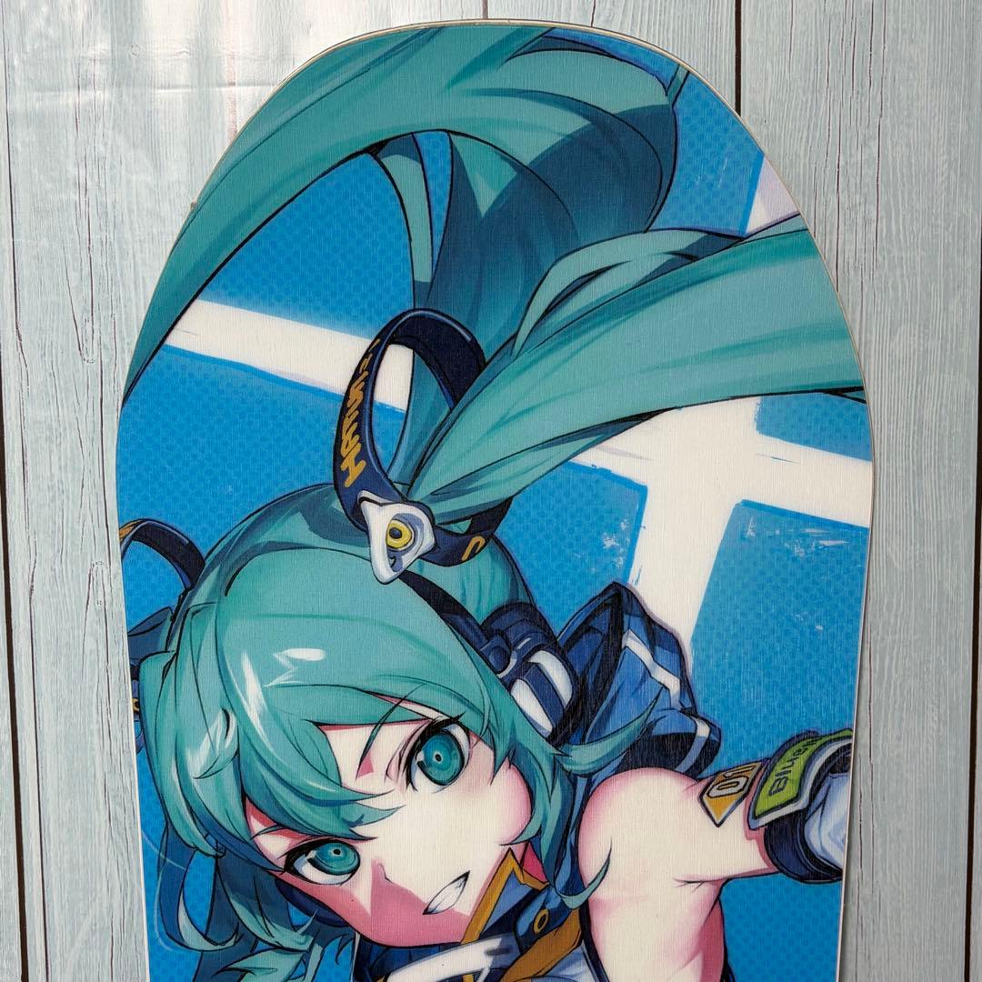 超希少 MIKU 初音ミク 23年モデル スノボー 板