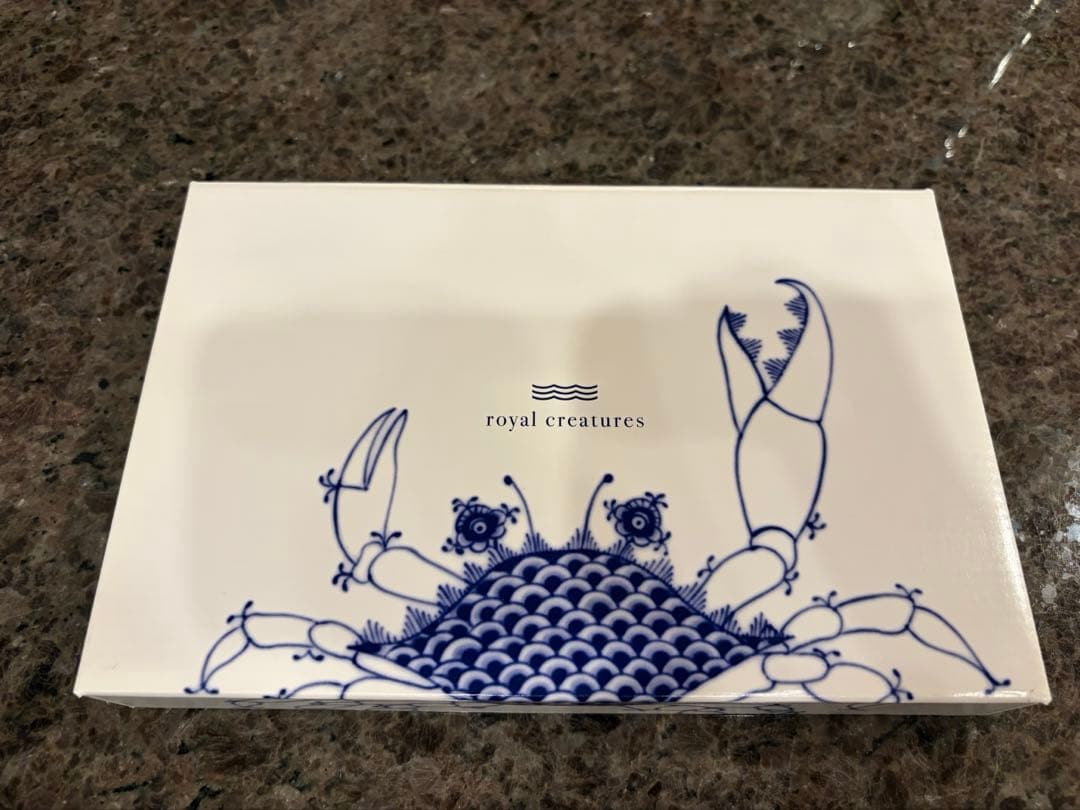 【新品未使用,箱付き】ロイヤルコペンハーゲン オーバルディッシュ 23.5cm