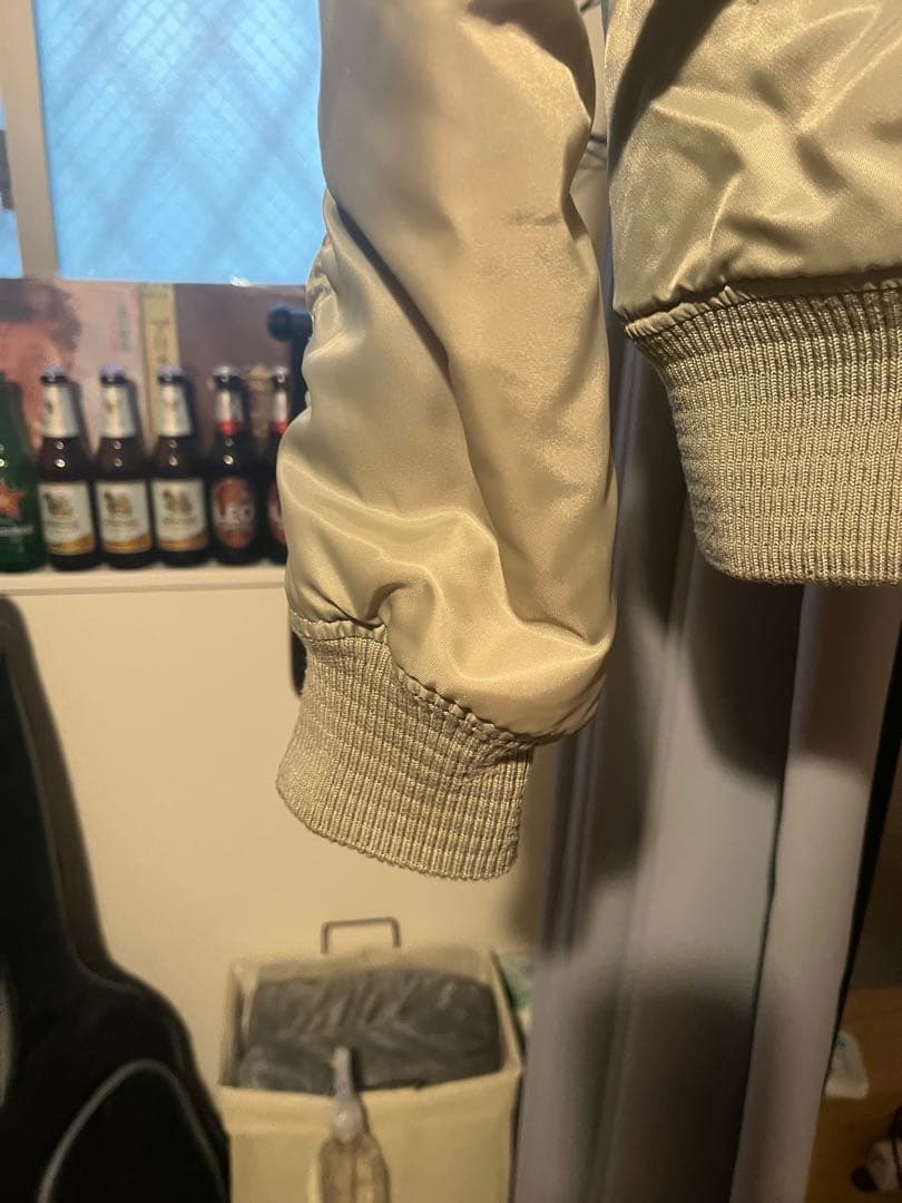 SIMPSON オリーブグリーン MA-1ジャケット Lサイズ