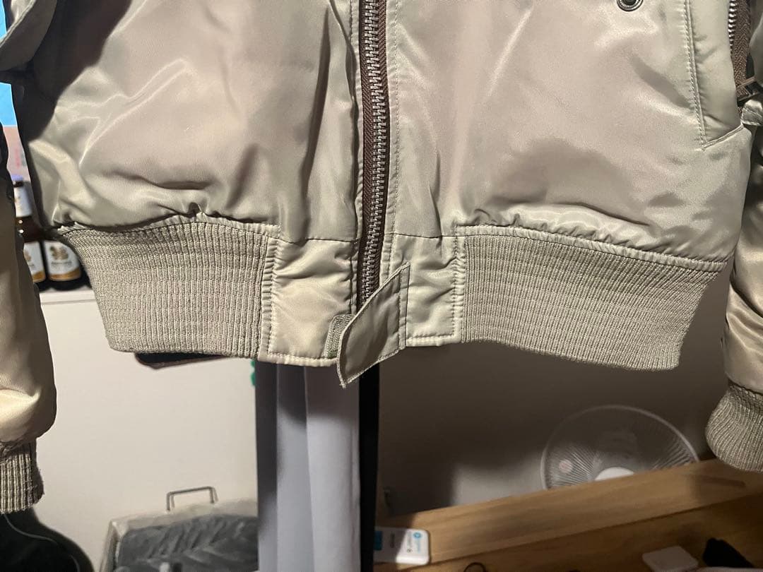 SIMPSON オリーブグリーン MA-1ジャケット Lサイズ