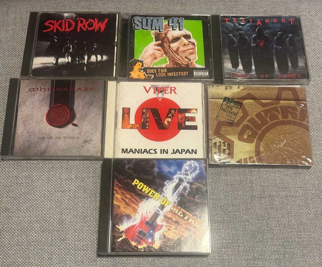 【中古CD】ヘヴィーメタル/ハードロック　HM/HR系40タイトルセット