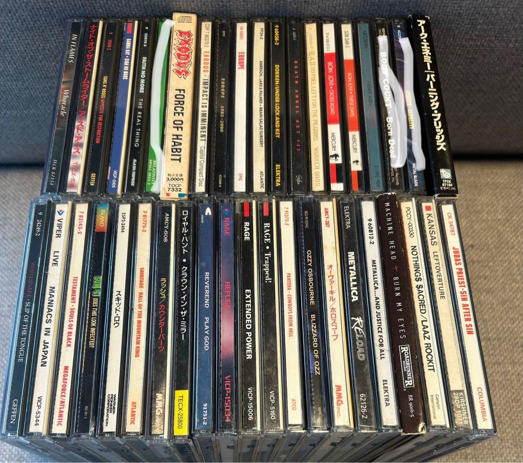 【中古CD】ヘヴィーメタル/ハードロック　HM/HR系40タイトルセット