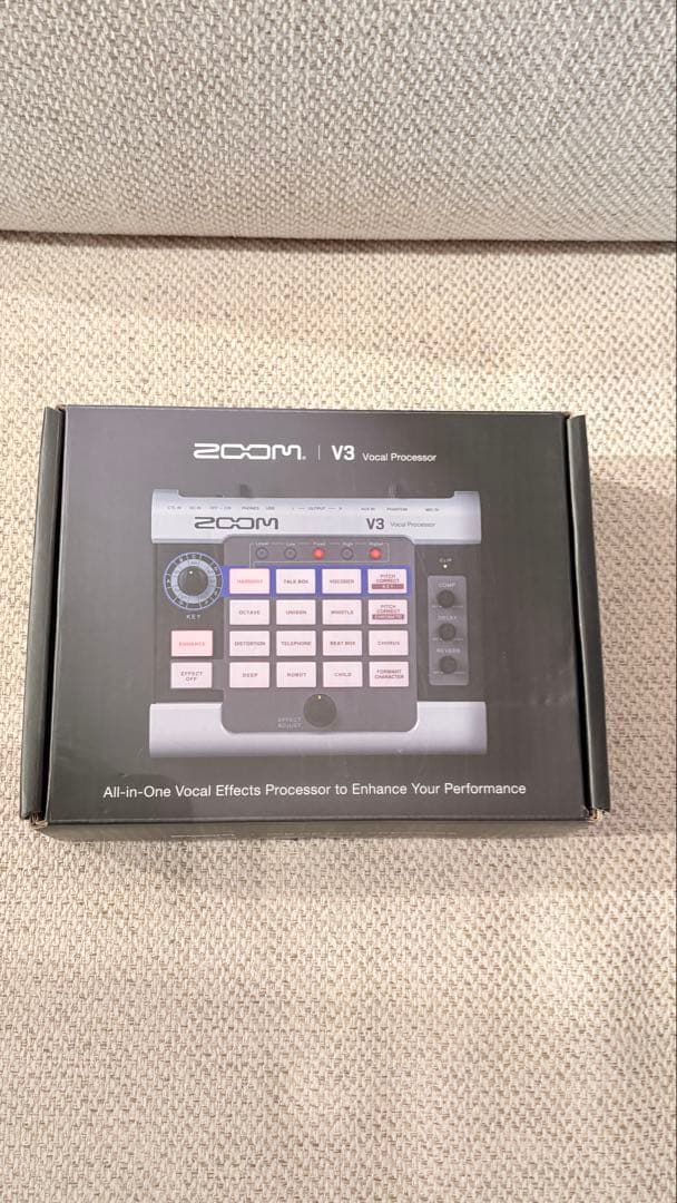 ZOOM V3 ボーカルエフェクトプロセッサー