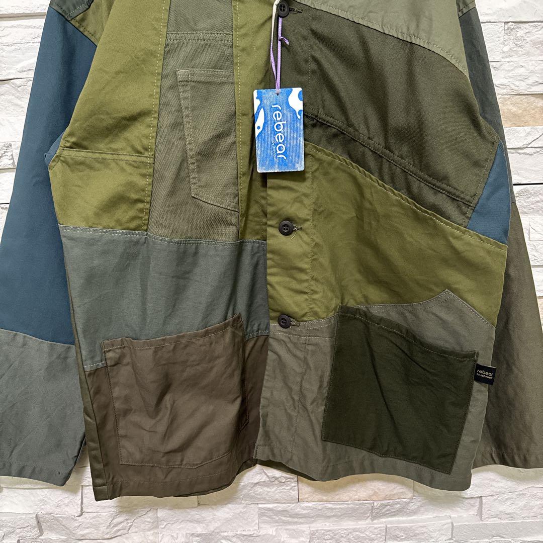 未使用 Johnbull リベアバイジョンブル パッチワークジャケット 日本製