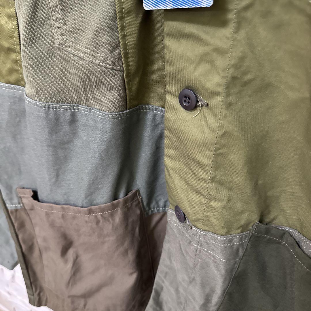 未使用 Johnbull リベアバイジョンブル パッチワークジャケット 日本製