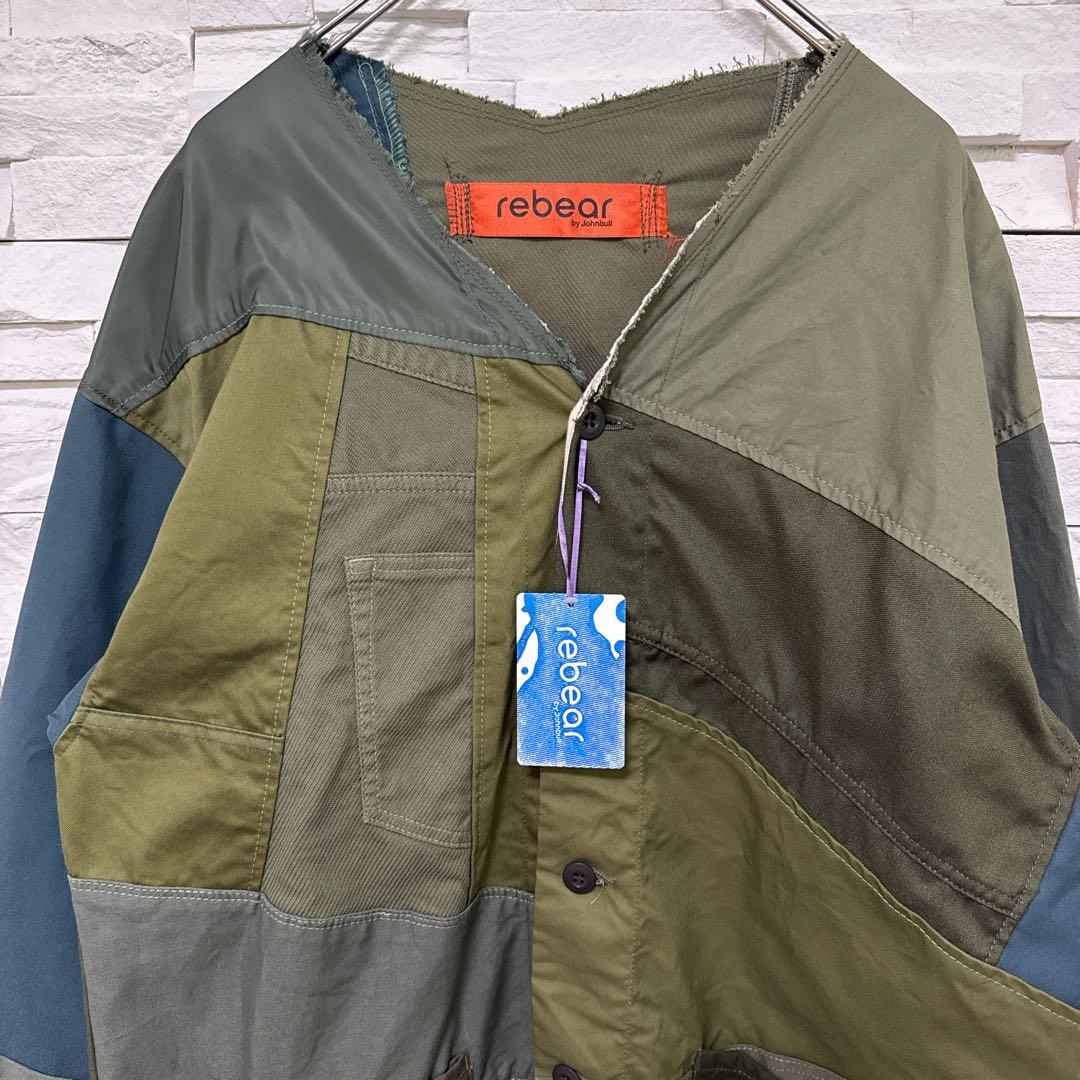 未使用 Johnbull リベアバイジョンブル パッチワークジャケット 日本製