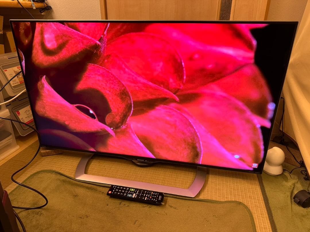 SHARP シャープ　スマートテレビ　4K対応45型　LC-45US40 極美！