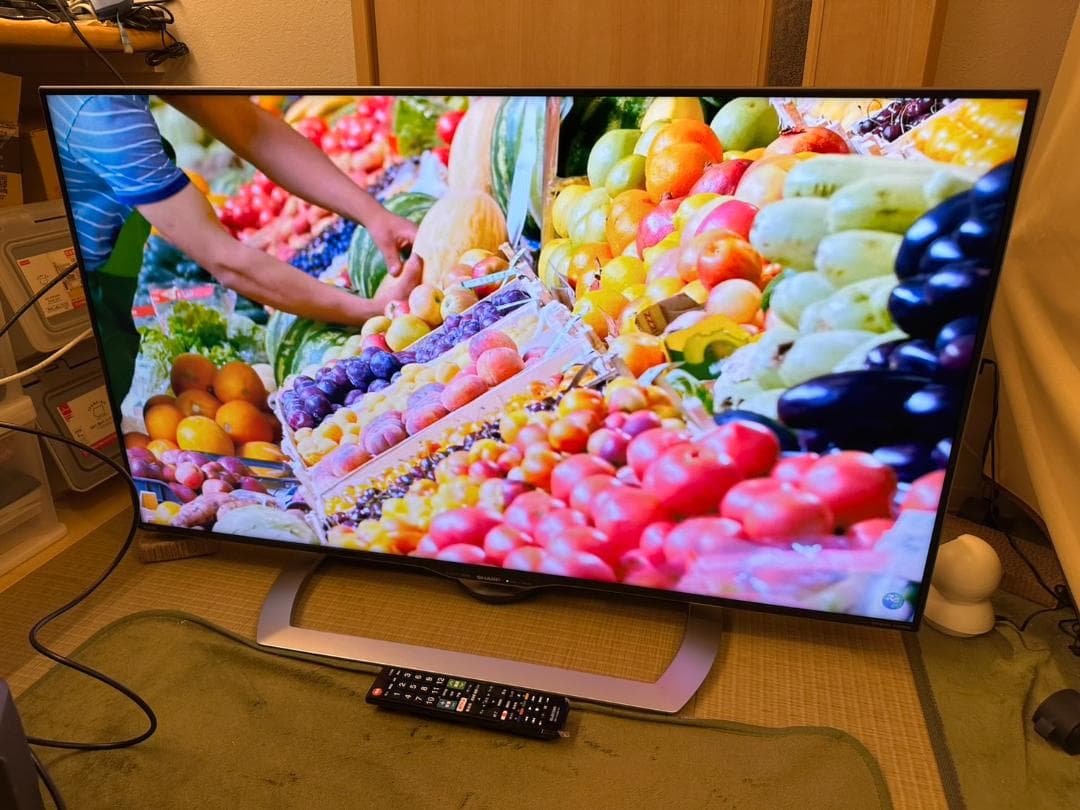 SHARP シャープ　スマートテレビ　4K対応45型　LC-45US40 極美！