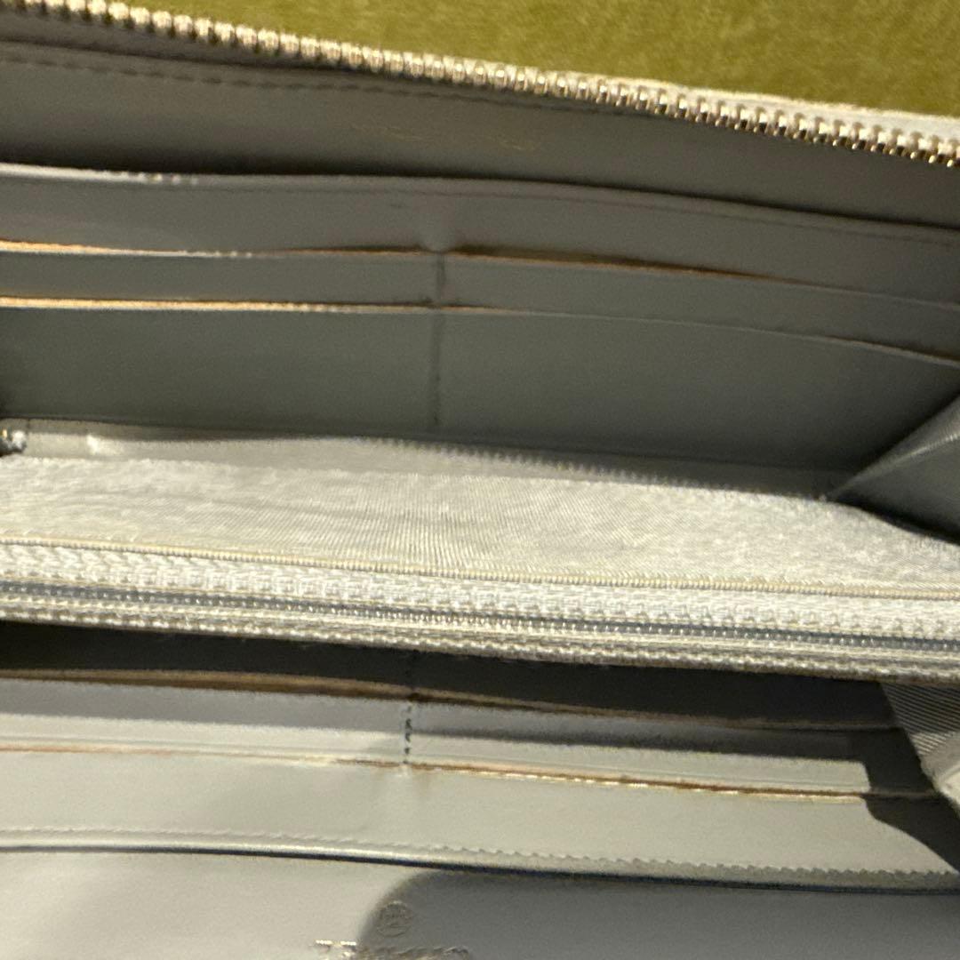 Y &H CHANEL ココマークラウンドファスナーパイソン