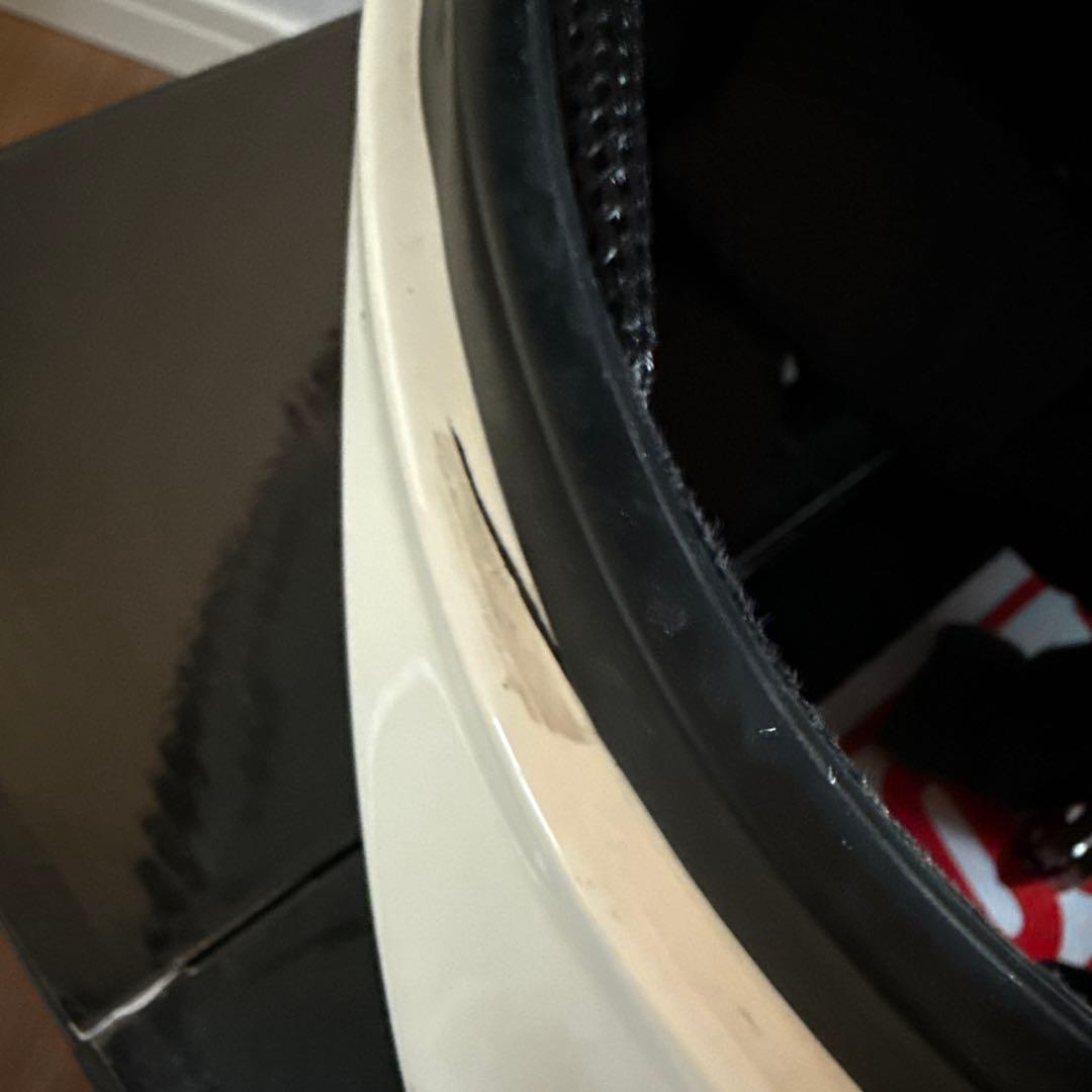 SIMPSONフルフェイスヘルメット（ホワイト）