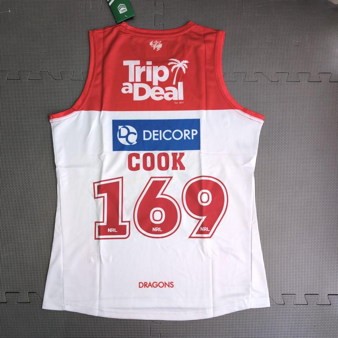 【海外XLサイズ】NRL セントジョージ・イラワラ・ドラゴンズ シングレット