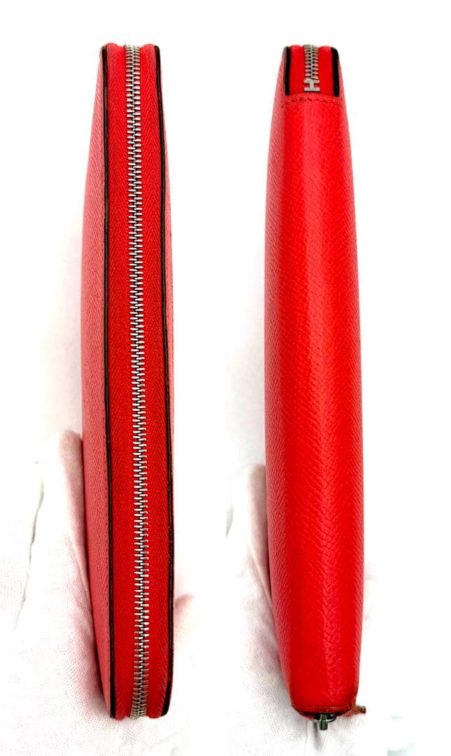 エルメス アザップ シルクイン ロング アザップロング ジップ 長財布
