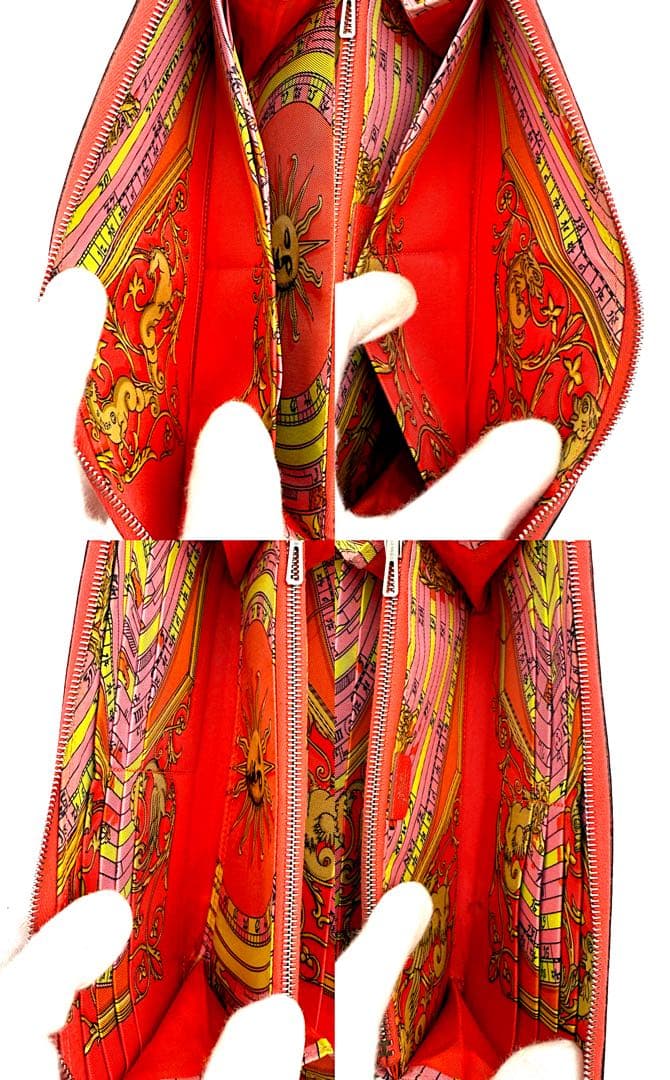 エルメス アザップ シルクイン ロング アザップロング ジップ 長財布