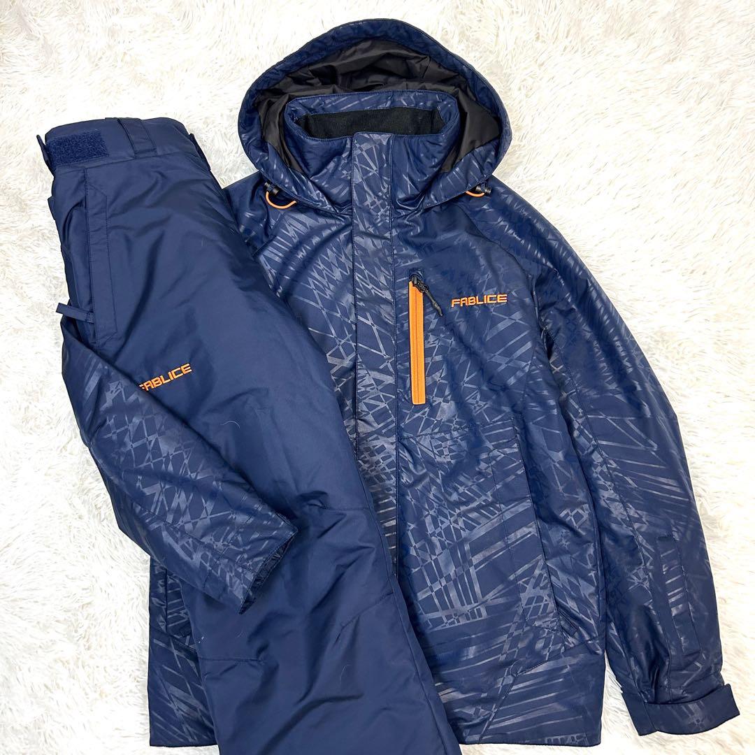 【美品‼︎】FABLICE ファブリス スキー ウェア Sサイズ ネイビー