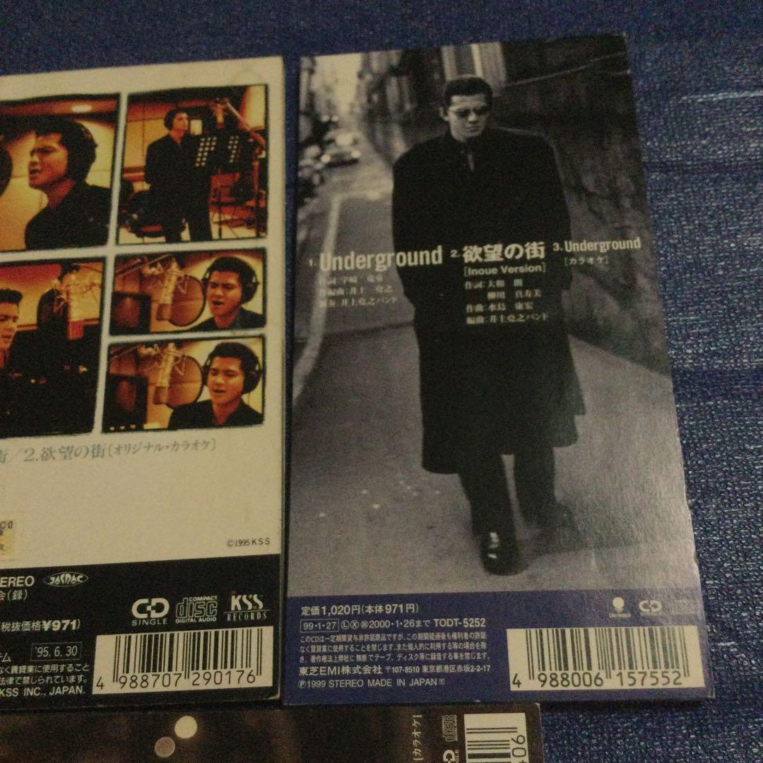 CD 竹内力　8センチ8センチシングル短冊CDS 　RIKI 映画