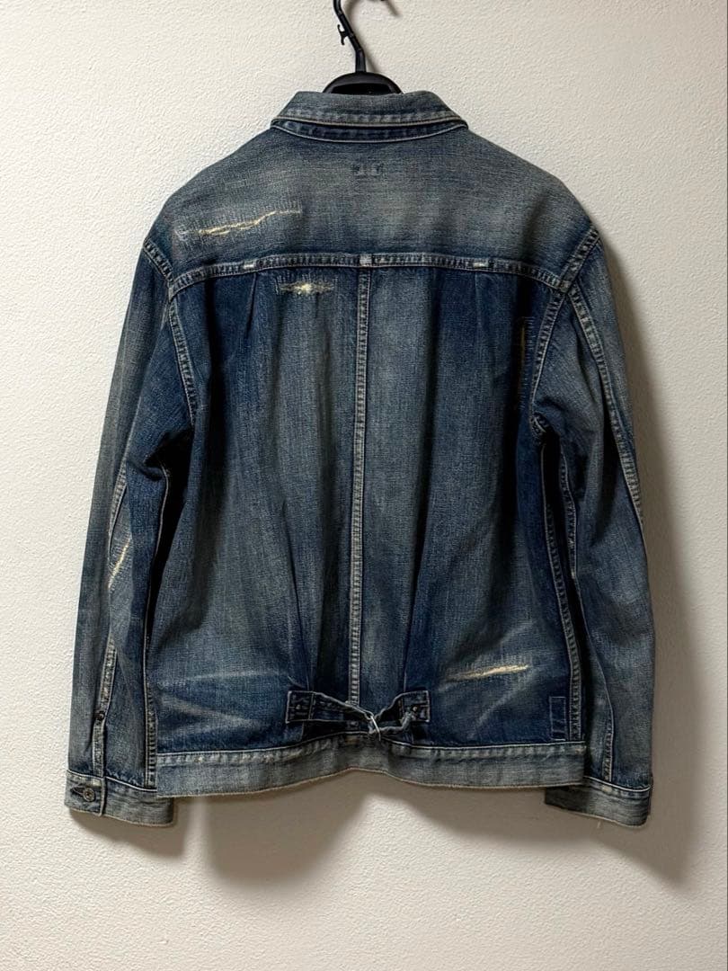 SEQUEL ダメージデニムジャケット